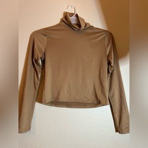 Brit and Bri brown crew neck (S)